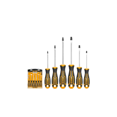 Buy Ingco HKSD0628 CR-V Screwdriver Set online