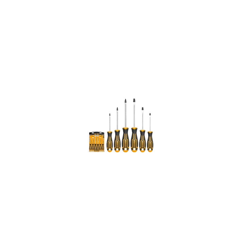 Buy Ingco HKSD0628 CR-V Screwdriver Set online