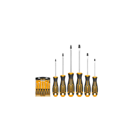 Buy Ingco HKSD0628 CR-V Screwdriver Set online