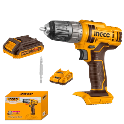 Buy Ingco CDLI200518 0.8-10mm Lithium-Ion Cordless Drill online
