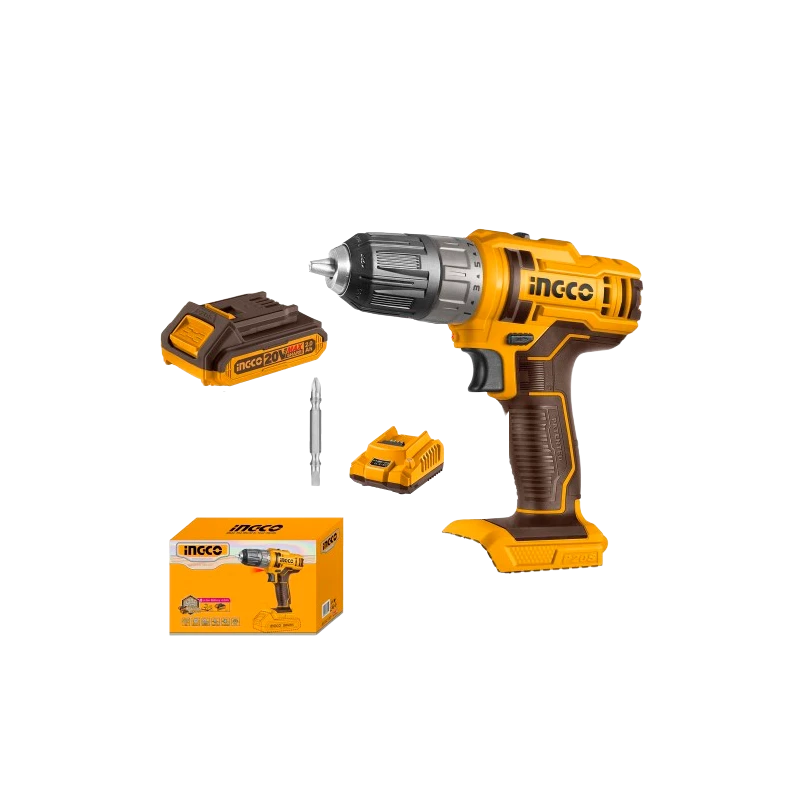 Buy Ingco CDLI200518 0.8-10mm Lithium-Ion Cordless Drill online