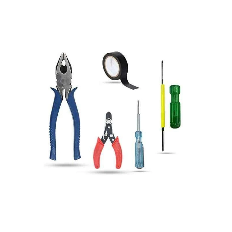 Hillgrove HGCM891 Combo Kits with Plier Tape Cutter Tester & Screwdriver image-2