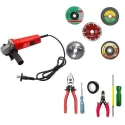 Hillgrove HGCM289M1 850W 11000RPM Angle Grinder Combo with 5 Grinding Wheels & 5 Hand Tools image-4