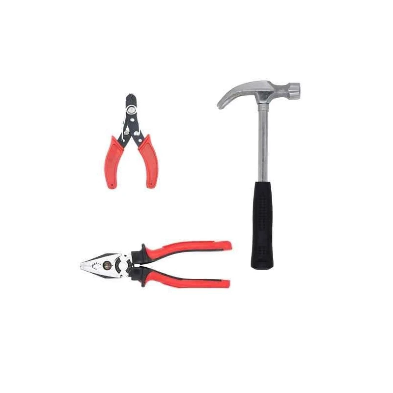 Hillgrove HGCM461M1 Tool Combo with Claw Hammer Wire Cutter & 8 inch Plier image-4