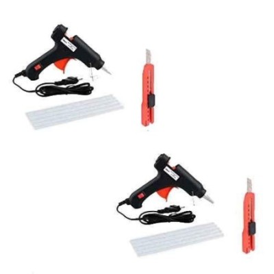 Hillgrove HGCM931 20W Electric Hot Glue Gun with 5 Glue Sticks & Utility Knife (Pack of 2) image-3