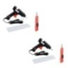Hillgrove HGCM931 20W Electric Hot Glue Gun with 5 Glue Sticks & Utility Knife (Pack of 2)