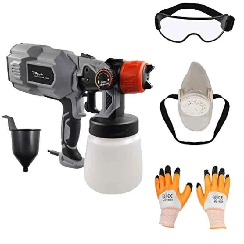Hillgrove HGCM090 550W Plastic Heavy Duty DIY Paint Sprayer Gun Machine Set image-3