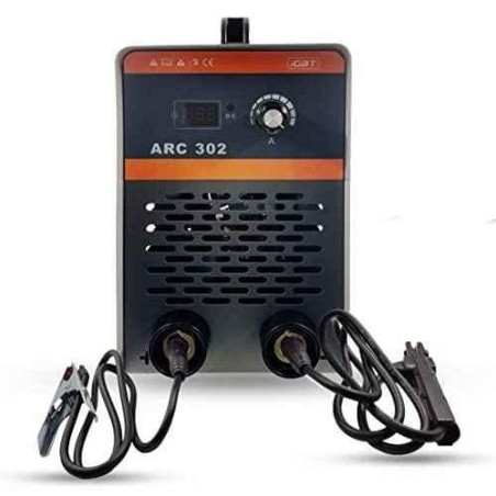 Hillgrove HGCM958 ARC302 302A IGBT Inverter Welding Machine with Welding Holder & Earth Clamp image-1