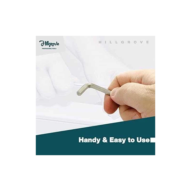 Hillgrove HGCM853 9-Piece Full Hex Allen Key and 4-Piece T-Spanner Set image-3