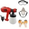 Hillgrove HGCM092 550W Plastic Heavy Duty DIY Paint Sprayer Gun Machine Set