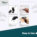 Hillgrove HGCM930 20W Electric Hot Glue Gun with 10 Glue Sticks for Craft & Decoration (Pack of 2) image-4