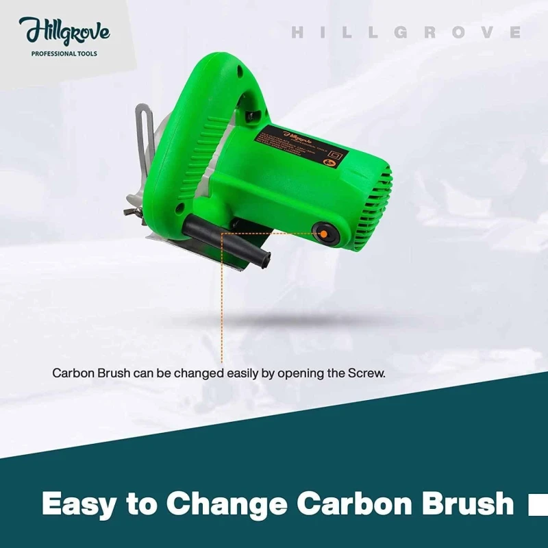 Hillgrove HGCM424M1 1050W Cutting Machine Saw with 5 Tile Cutting Wheels Safety Goggles & Gloves image-2