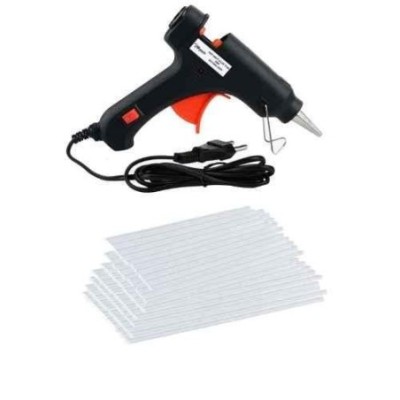 Hillgrove HGCM278M1 20W Electric Hot Melt Glue Gun with 80 Glue Sticks for Craft & Decoration image-3