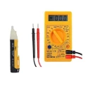 Hillgrove HGCM465M1 AC-DC Voltage Ohm Digital Mini Multimeter & Non-Contact Voltage Tester Combo image-2