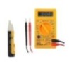 Hillgrove HGCM465M1 AC-DC Voltage Ohm Digital Mini Multimeter & Non-Contact Voltage Tester Combo