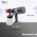 Hillgrove HGPS2M2 550W Heavy Duty DIY Paint Sprayer Gun with Copper Nozzle image-6