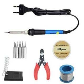 Hillgrove HG0107 5-in-1 Professional Mobile Soldering Iron Equipment Tool Kits image-1