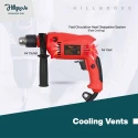 Hillgrove HGCM392M1 700W Power Drill Machine with 10 HSS Wood & Hole Saw Bits Combo image-1