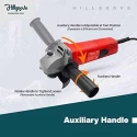 Hillgrove HGCM1155 850W Angle Grinder & 700W 13mm Drill Machine Combo with Grinding Wheel & 9 Drill Bits image-5
