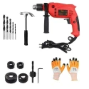 Hillgrove HGCM394M1 700W Power Drill Machine with Hammer 5 Wood Drill Bits & 6 Hole Saw Bits image-6