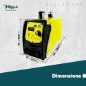 Hillgrove ARC300 300A IGBT Inverter Welding Machine with Holder Clamp Gloves Goggles & Brush image-4