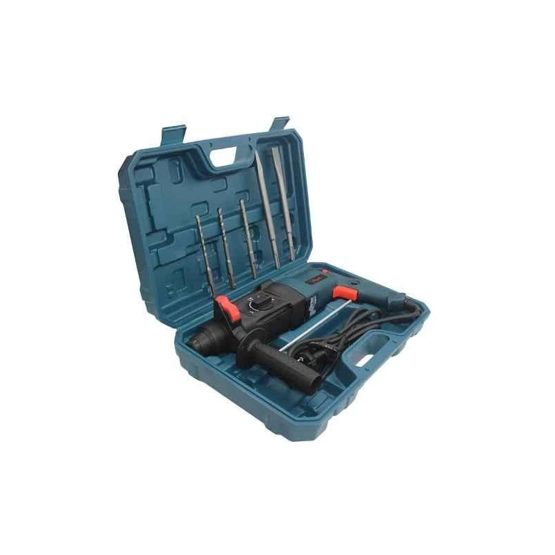 Hillgrove HG0082 1200W 26mm Rotary Hammer Drill Machine with 5 Bits & Carry Case image-5