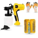 Hillgrove HGCM1320 400W DIY HVLP Paint Sprayer Gun with Gloves & 5-in-1 Screwdriver image-2