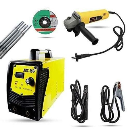 Hillgrove HGCM975 ARC300 300A IGBT MMA Inverter Welding Machine & 850W Angle Grinder Combo image-3