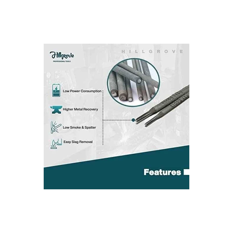 Hillgrove HGCM956 ARC271 271A IGBT MMA Inverter Welding Machine & 850W Angle Grinder Combo image-4