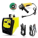 Hillgrove HGCM973 ARC300 300A IGBT MMA Inverter Welding Machine & 850W Angle Grinder Combo image-1