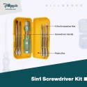 Hillgrove HGCM308M1 5-in-1 Multipurpose Screwdriver Tool Kits with Line Tester & Wire Cutter image-4