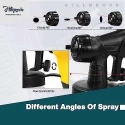 Hillgrove HGCM1328 400W DIY HVLP Paint Sprayer Gun with Gloves & 8-Piece Double Open End Wrench Set image-5