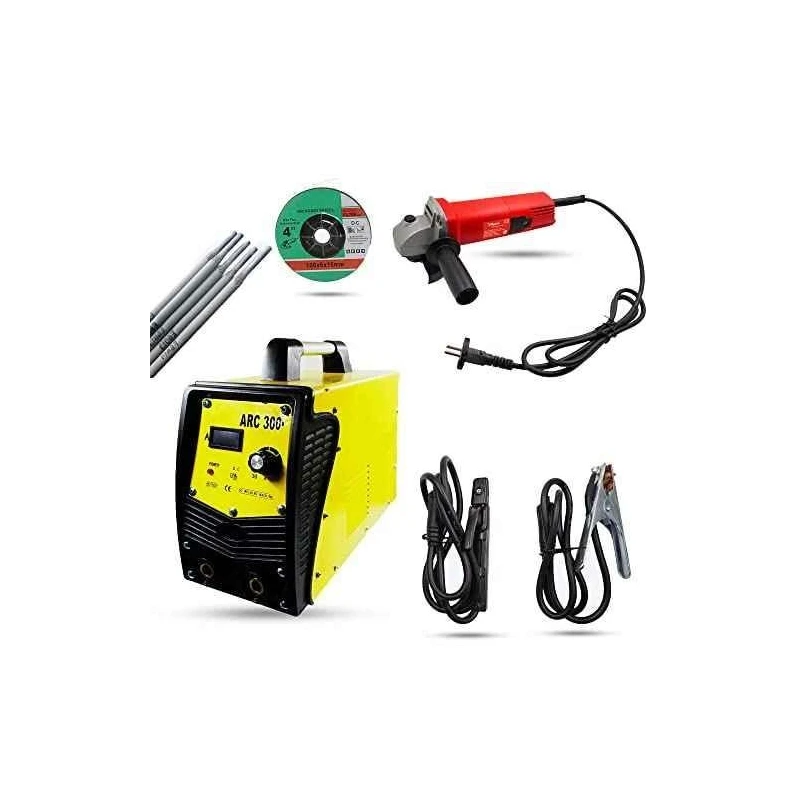 Hillgrove HGCM976 ARC300 300A IGBT MMA Inverter Welding Machine & 850W Angle Grinder Combo image-6