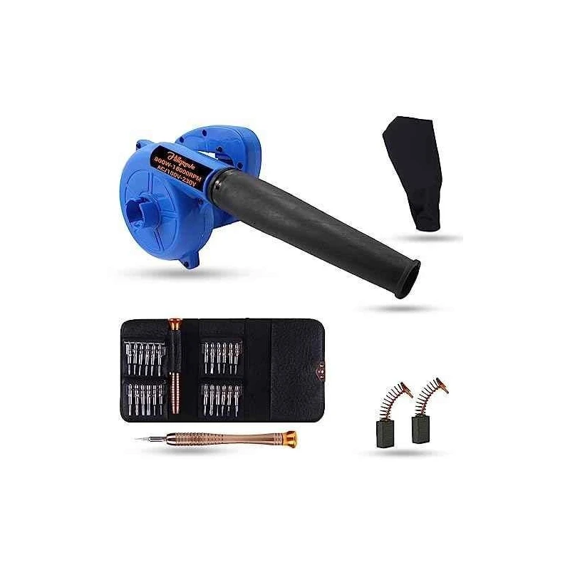 Hillgrove HGCM1035 800W Electric Air Blower with Carbon Brushes & 25-in-1 Screwdriver image-5