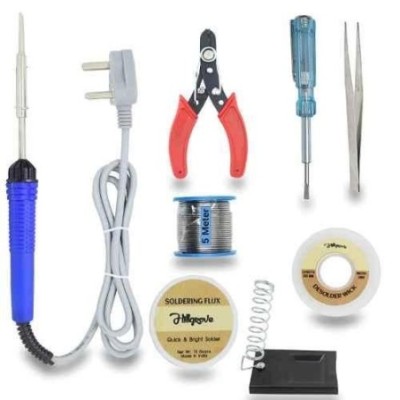 Hillgrove HG0088 8-in-1 Mobile Soldering Iron Equipment Tool Kits with Flux Paste & Wire image-3