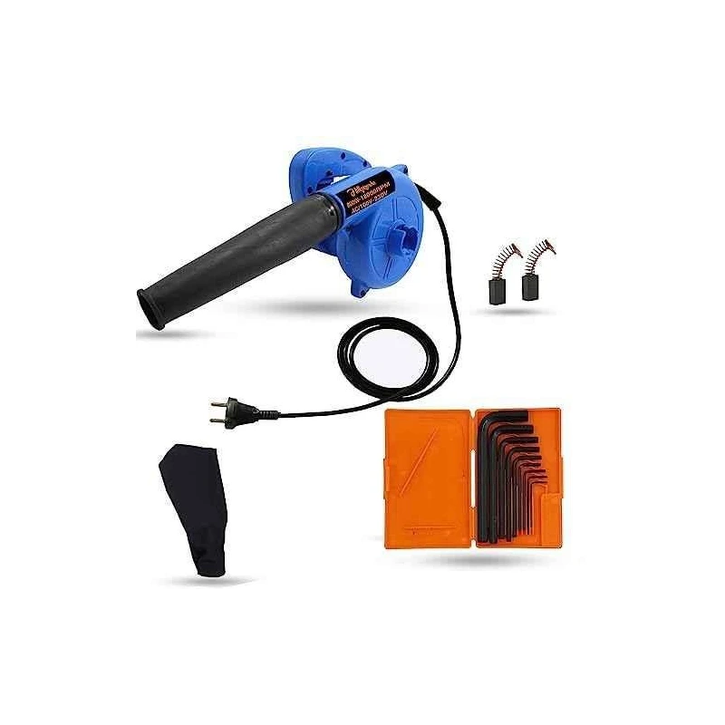 Hillgrove HGCM1024 800W Electric Air Blower with Carbon Brushes & 9-Piece Allen Key Set image-2