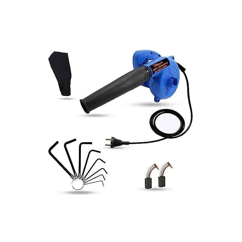 Hillgrove HGCM1025 800W Electric Air Blower with Carbon Brushes & 8-Piece Allen Key Set image-2