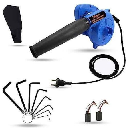 Hillgrove HGCM1025 800W Electric Air Blower with Carbon Brushes & 8-Piece Allen Key Set image-2