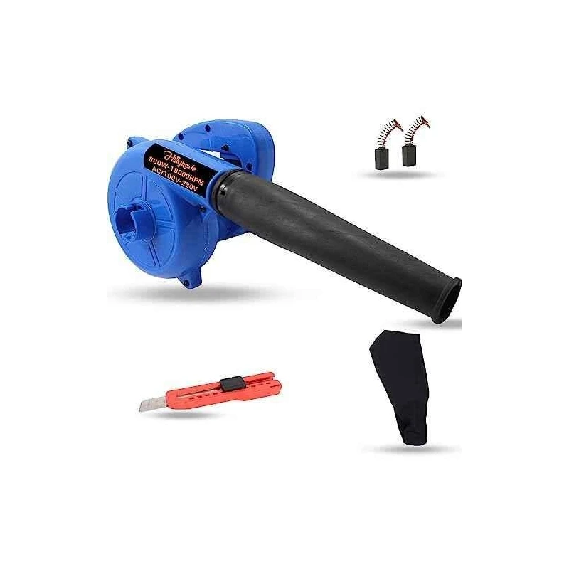 Hillgrove HGCM1039 800W Electric Air Blower with Carbon Brushes & Utility Knife image-2