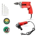 Hillgrove HGCM917 Angle Grinder & Drill Combo with Wheels & Bits image-4