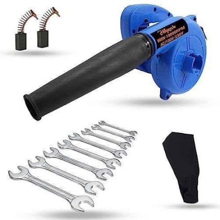 Hillgrove HGCM1041 800W Electric Air Blower with Carbon Brushes & 8-Piece Double Open End Wrench Set image-1
