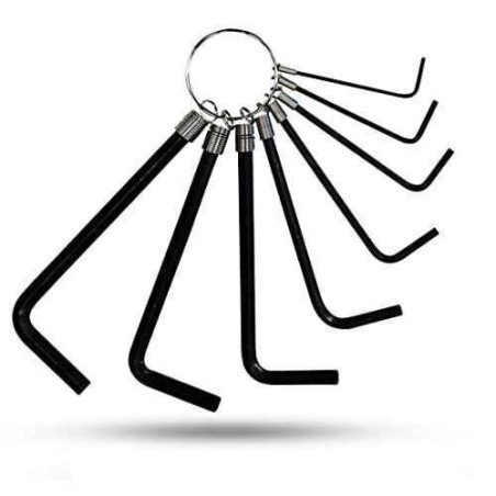 Hillgrove HGCM977 8-Piece Ring Hex Allen Key Set for Bike Bicycle & Cycle image-3