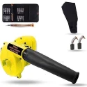 Hillgrove HGCM1055 800W Yellow Electric Air Blower with Carbon Brushes & 25-in-1 Screwdriver image-6
