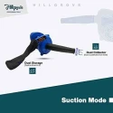 Hillgrove HGCM1022 800W Blue Electric Air Blower with Carbon Brushes & Gloves image-5