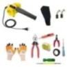 Hillgrove HGCM254M1 800W Suction Dust Cleaner Air Blower with 7-Piece Tool Kits, Carbon Brushes & Gloves