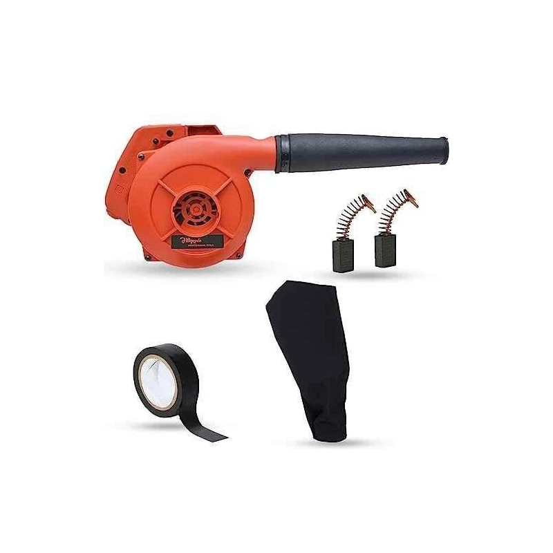 Hillgrove HGCM1076 800W Red Electric Air Blower with Carbon Brushes & Electrical Tape image-4