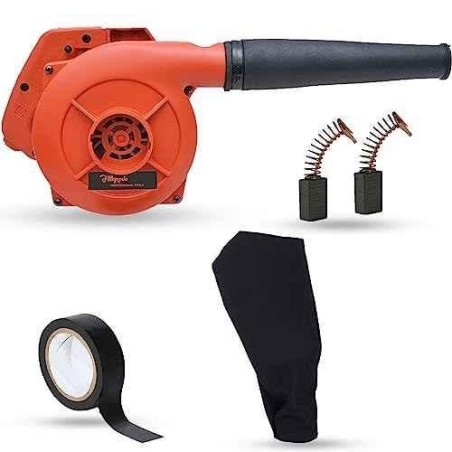 Hillgrove HGCM1076 800W Red Electric Air Blower with Carbon Brushes & Electrical Tape image-4