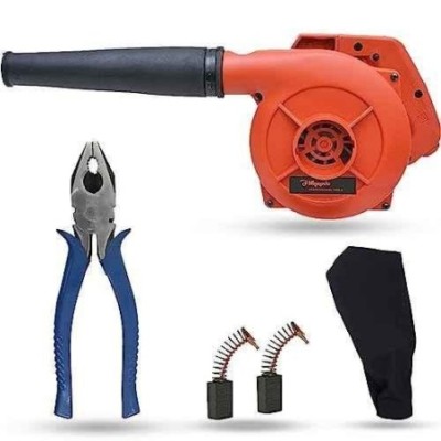 Hillgrove HGCM1071 800W Red Electric Air Blower with Carbon Brushes & 8-Inch Plier image-3
