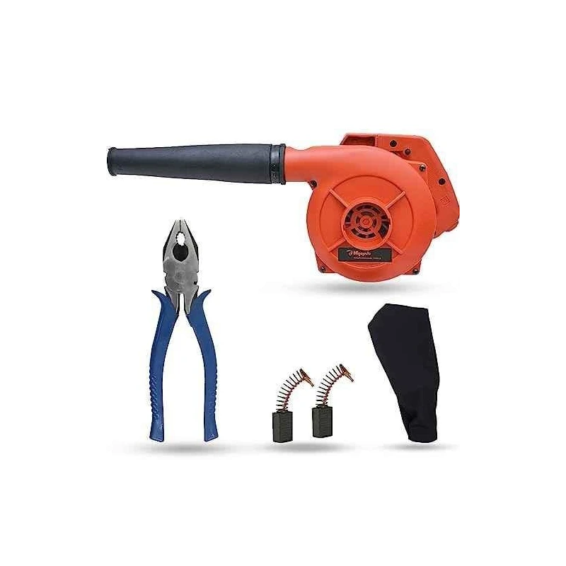 Hillgrove HGCM1071 800W Red Electric Air Blower with Carbon Brushes & 8-Inch Plier image-3