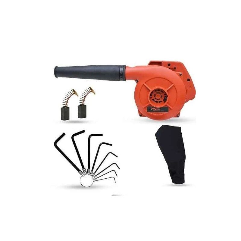 Hillgrove HGCM1065 800W Red Electric Air Blower with Carbon Brushes & 8-Piece Allen Key Set image-3